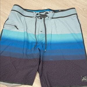 Rip Curl Men's Gradient Blue Board Shorts